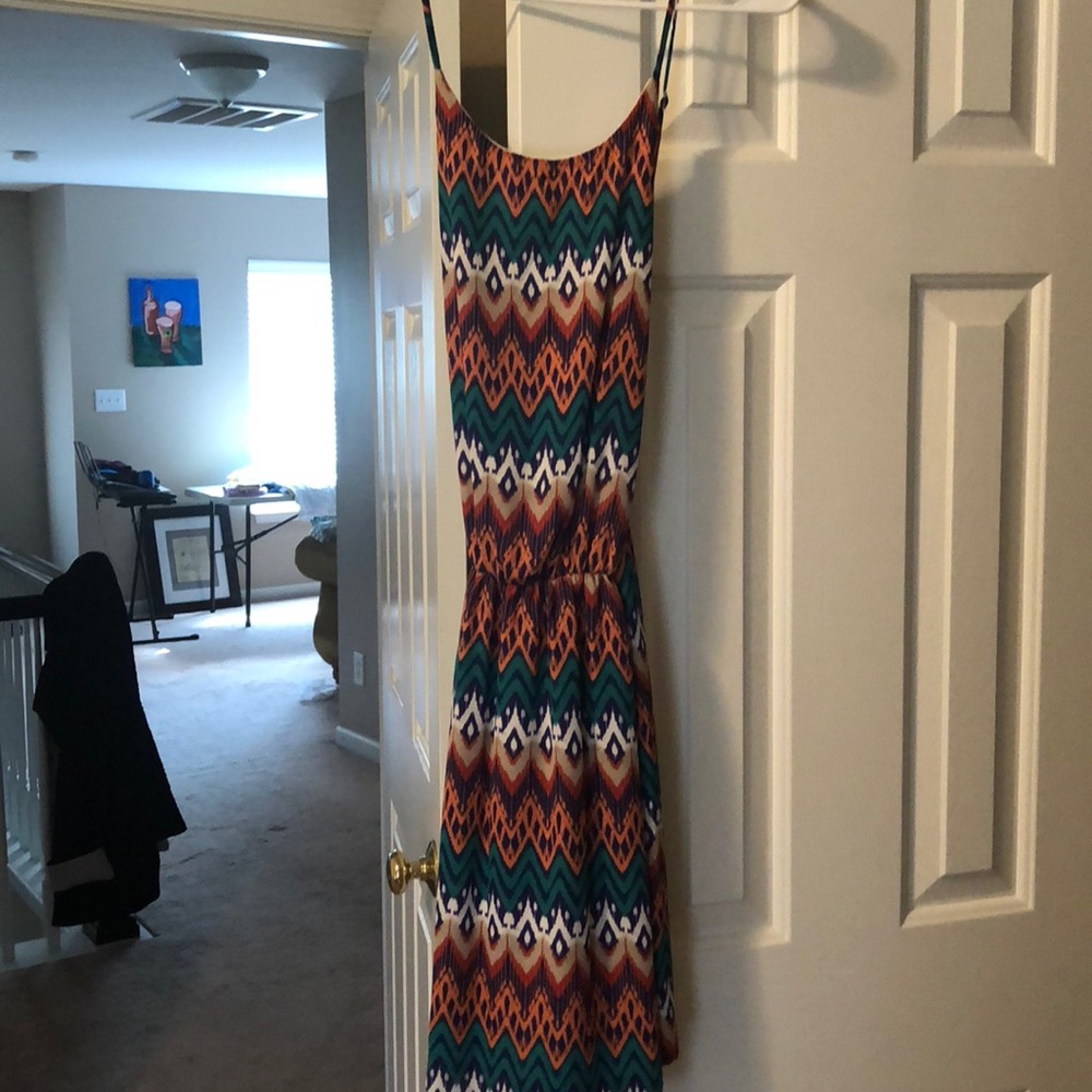 Open back summer dress